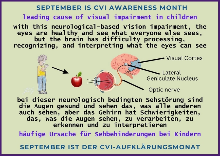Awareness Month September CVI 2026