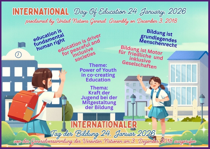 Tag der Bildung 24. Januar 2026