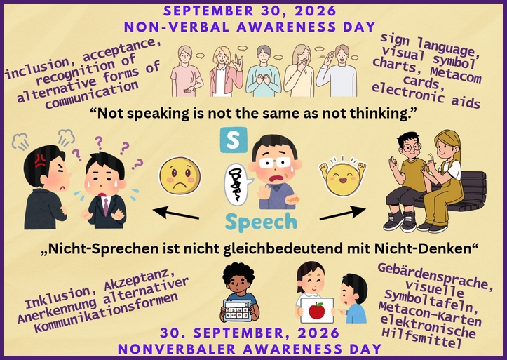 nonverbal 30 September 2026