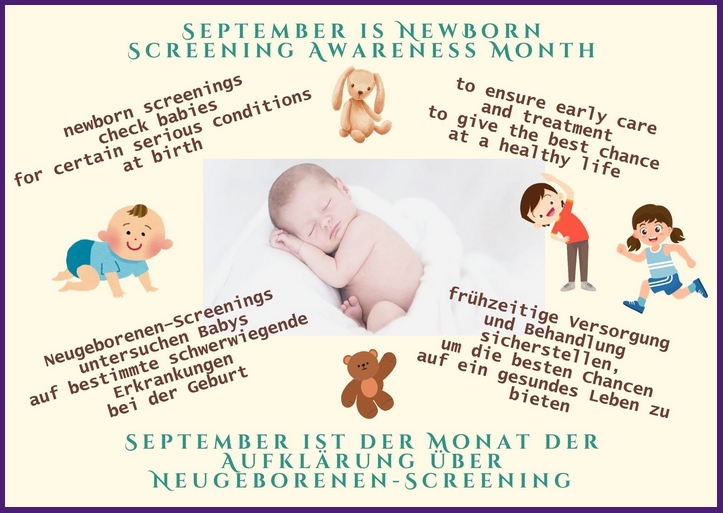 Awareness Month September New Born Schreening 2026