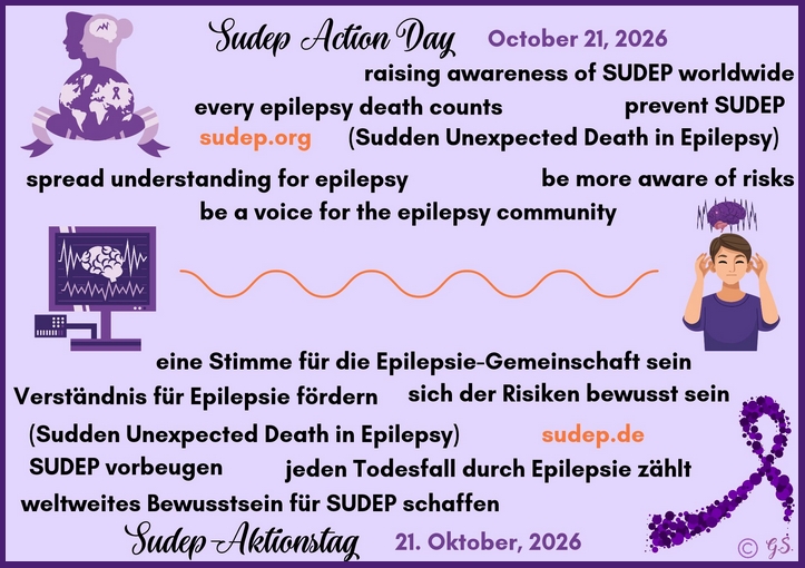 Sudep Action Day 21. Oktober 2026